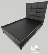 BASE CAMA + ESPALDAR CUADROS