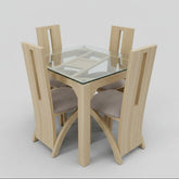 COMEDOR 4 PUESTOS SILLAS PATERAN