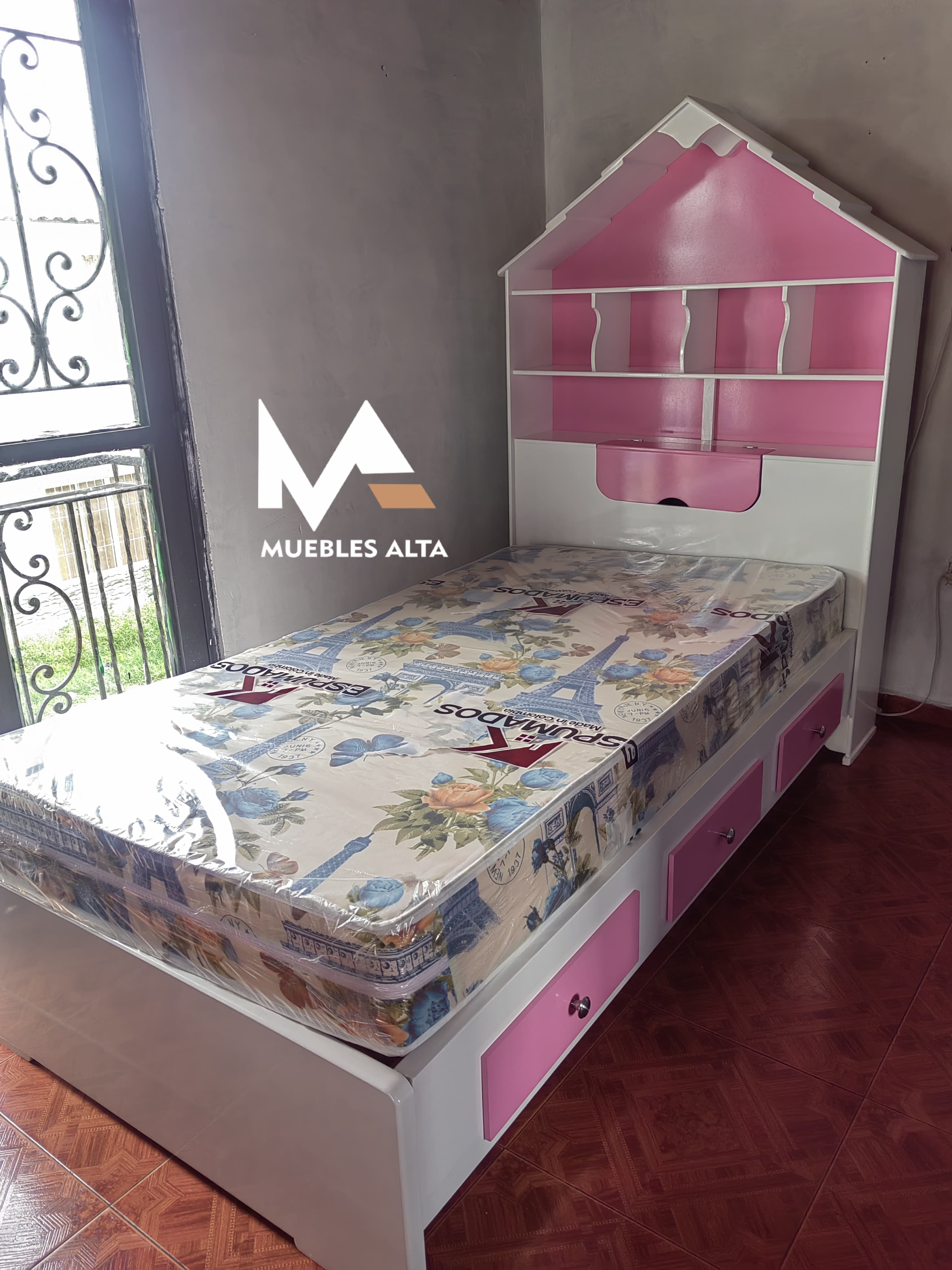 CAMA CUNA CASITA