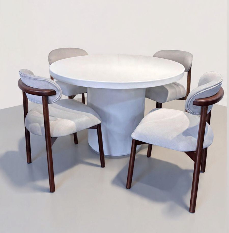 COMEDOR AURA EN ROBLE 4 PUESTOS