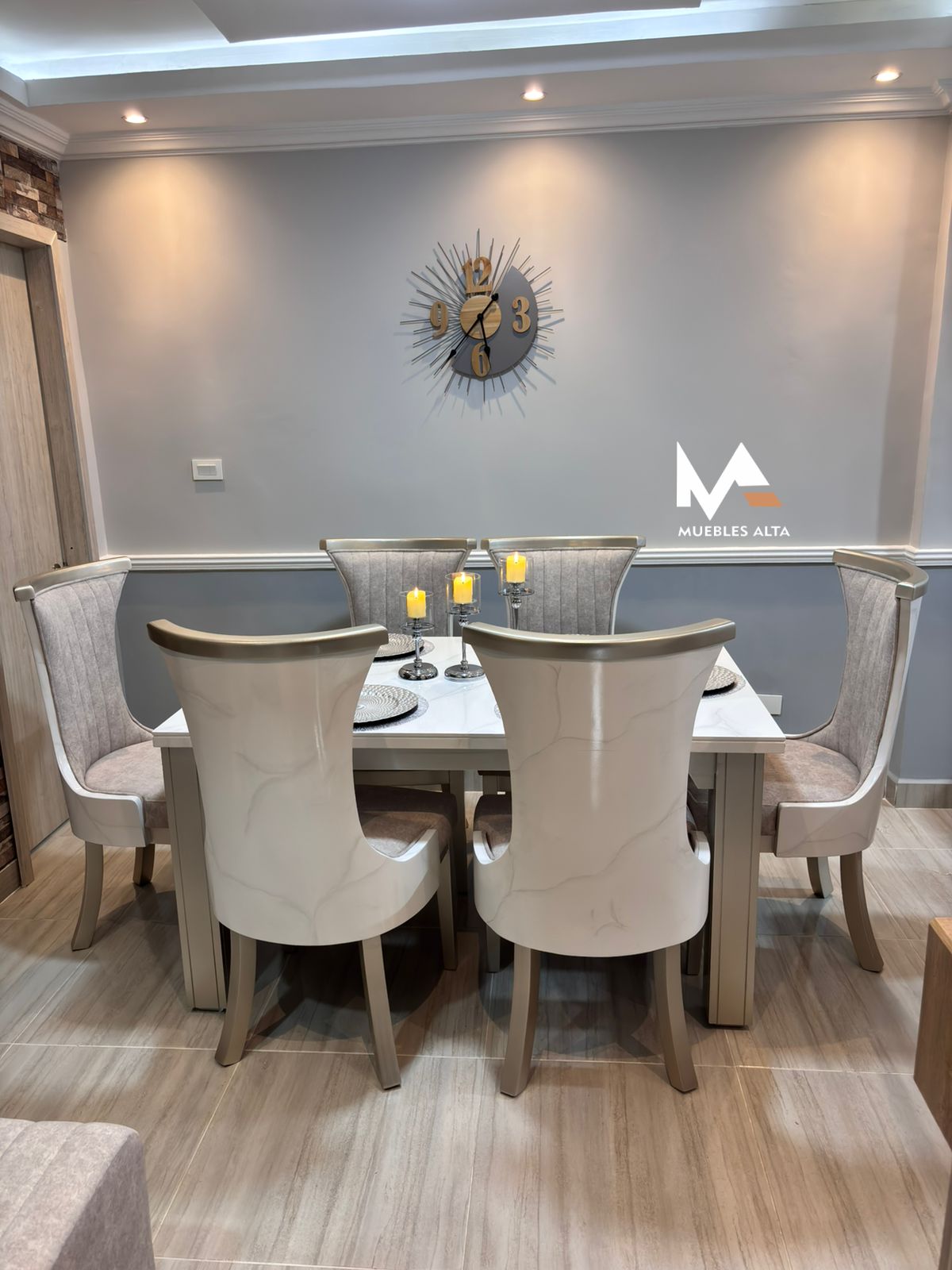 COMEDOR LUXA 6 PUESTOS