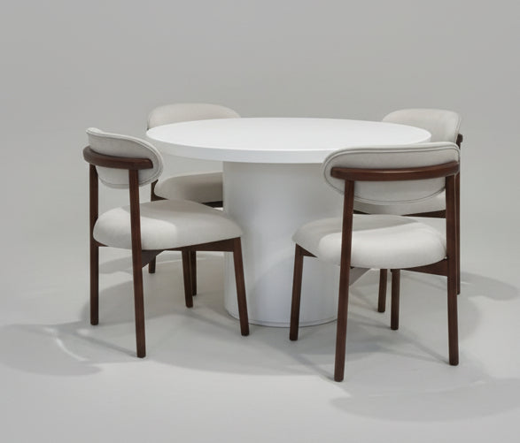COMEDOR AURA EN ROBLE 4 PUESTOS