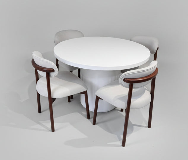 COMEDOR AURA EN ROBLE 4 PUESTOS
