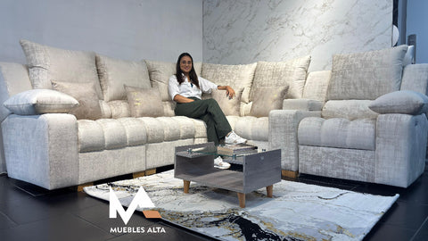 SALA VERORA CON RECLINABLE ELECTRICO.
