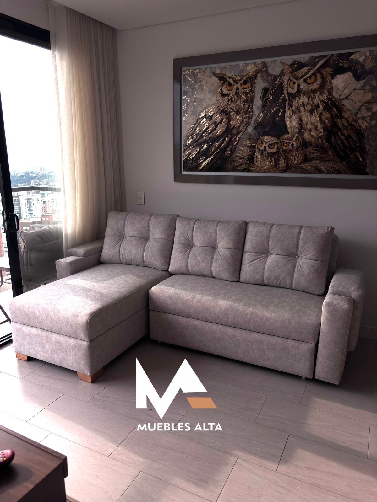 SALA CAMA MULTIFUNCIONAL CON BRAZOS REMOVIBLES