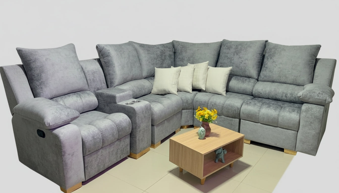 SALA VERORA CON 1 SILLA RECLINABLE MANUAL