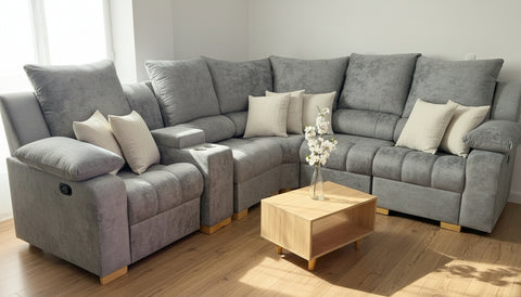 SALA VERORA CON 1 SILLA RECLINABLE MANUAL