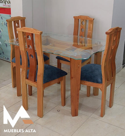 COMEDOR ECO EN CEDRO MACIZO