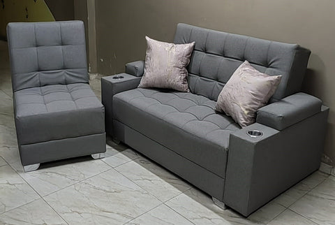 SOFACAMA CON SILLA AUXILIAR